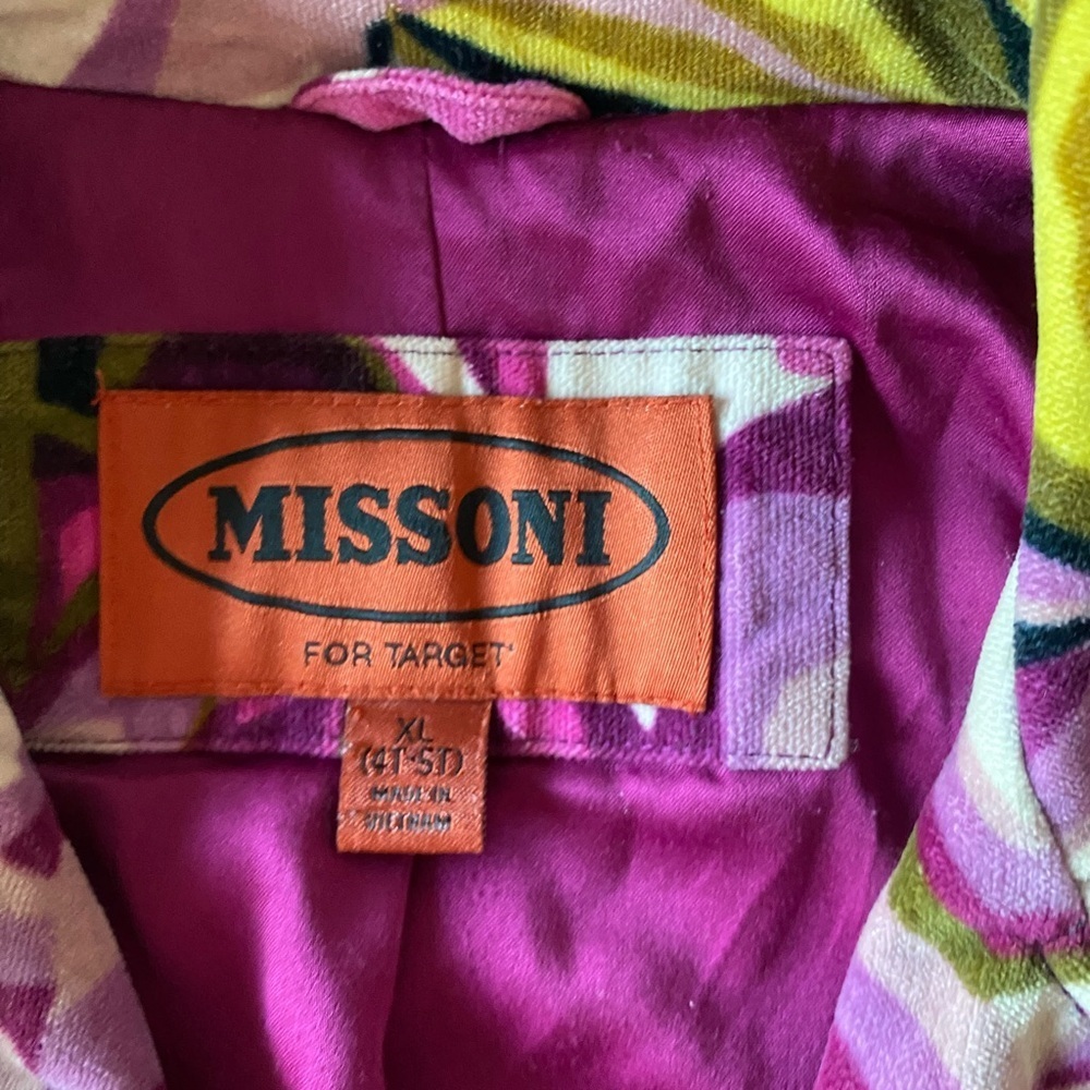 Missoni Vibrant Pink and  girls coat  Jacket winter 
T 4/5 - Picture 3 of 6